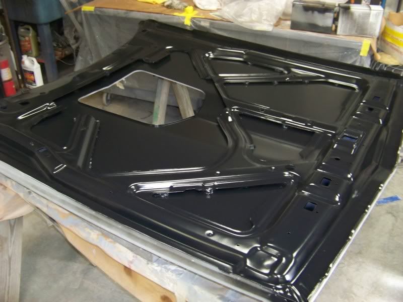 Under hood paint color